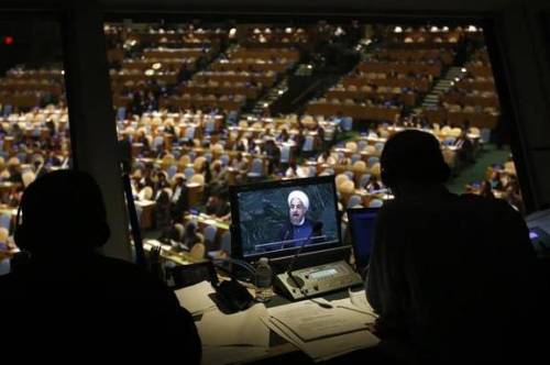 رئیس جمهور ایران در 69 امین مجمع سازمان ملل در نیویورک (رویترز)