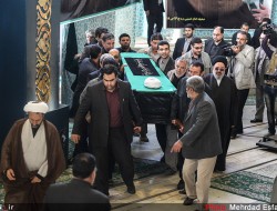 مراسم غسل و تکفین رئیس فقید مجلس خبرگان انجام شد