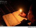 حفظ و قرائت قرآن در خاموشی غزه +تصاویر