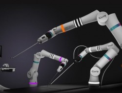 ساخت ربات جراحی که بدون سنسور، جراحی از راه دور انجام می‌دهد
