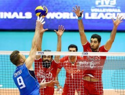 شکست تیم ملی والیبال ایران برابر ایتالیا