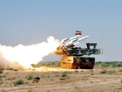 پدافند هوایی سوریه با حمله رژیم صهیونیستی به قنیطره مقابله کرد
