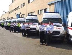 توزیع ۷۰۰ دستگاه آمبولانس در سراسر کشور