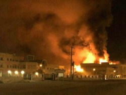 آتش‌سوزی کرج ۹نفر را روانه بیمارستان کرد