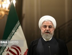 روحانی: ایران در برابر توطئه‌ها و تحریم‌ها به زانو در نمی‌آید