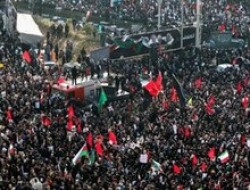بازتاب حضور چند میلیونی مردم در مراسم تشییع «سردار سلیمانی» در رسانه‌های خارجی