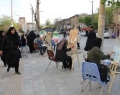 برگزاری نمایشگاه و کارگاه خیابانی نقاشی «وعده صادق» در کرمانشاه