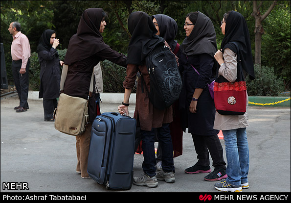 گزارش تصویری/ مراسم استقبال از ورودی های جدید دانشگاه صنعتی شریف