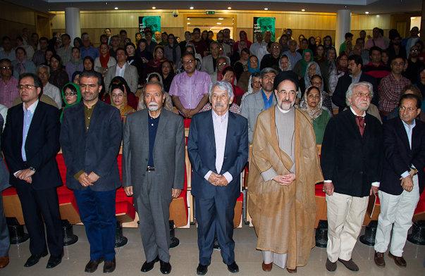 تصاویر: حضور سیدمحمد خاتمی در جشن تولد ۸۰ سالگی داود رشیدی