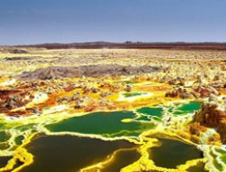 تصاویر خارق‌العاده از آتشفشان Dallol اتیوپی