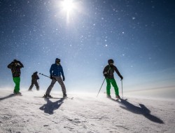 پیست اسکی در ارتفاعات تهران