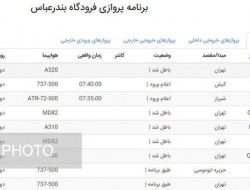 پرواز بندرعباس به تهران همچنان در خواب زمستانی/قیمت بلیت به بالای 600 هزار تومان رسید!