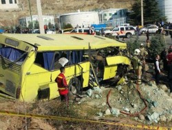 عمدی بودن حادثه واژگونی اتوبوس در دانشگاه علوم و تحقیقات منتفی است