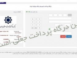 درگاه جعلی به نام بانک مرکزی/ مردم اطلاعات حساب‌شان را افشا نکنند