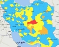 آغاز پیک ششم کرونا و بازگشت رنگ «قرمز» به نقشه کشور