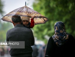 بارش باران در نقاط مختلف کشور/ کاهش ۴ تا ۷ درجه‌ای دما در ۵ استان