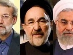 تدارک ائتلاف چراغ خاموش از سوی خاتمی، روحانی و لاریجانی